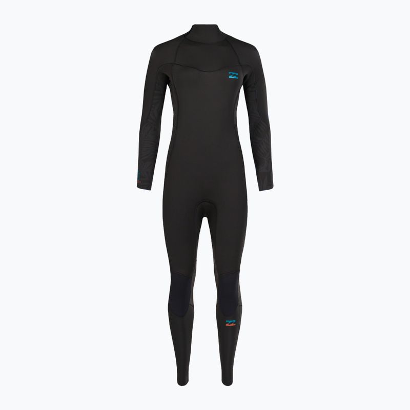 Гідрокостюм жіночий Billabong 4/3 Synergy BZ Full black palms 2