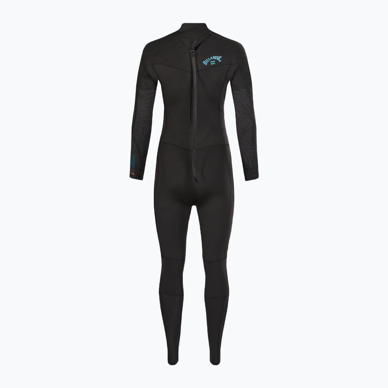 Гідрокостюм жіночий Billabong 4/3 Synergy BZ Full black palms 3