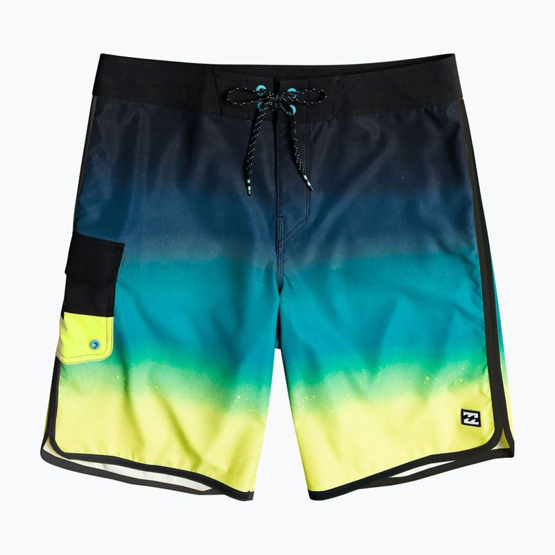 Шорти плавальні чоловічі Billabong 73 Fade Pro Bdsh кольорові C1BS23BIP2-0019