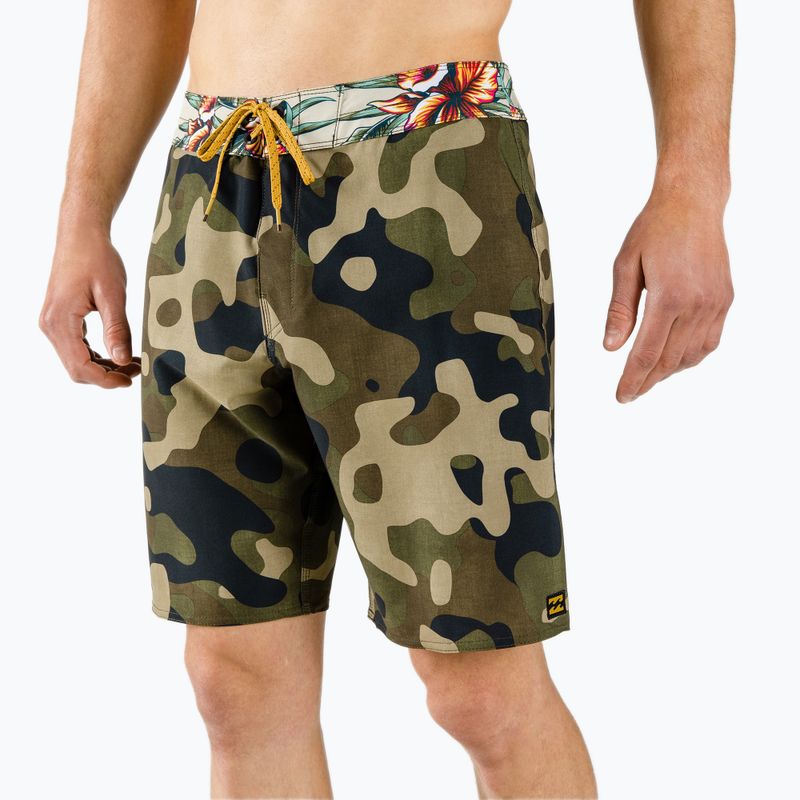Шорти плавальні чоловічі Billabong Sundays Pro коричневі 1BS39BIP2 8693BI