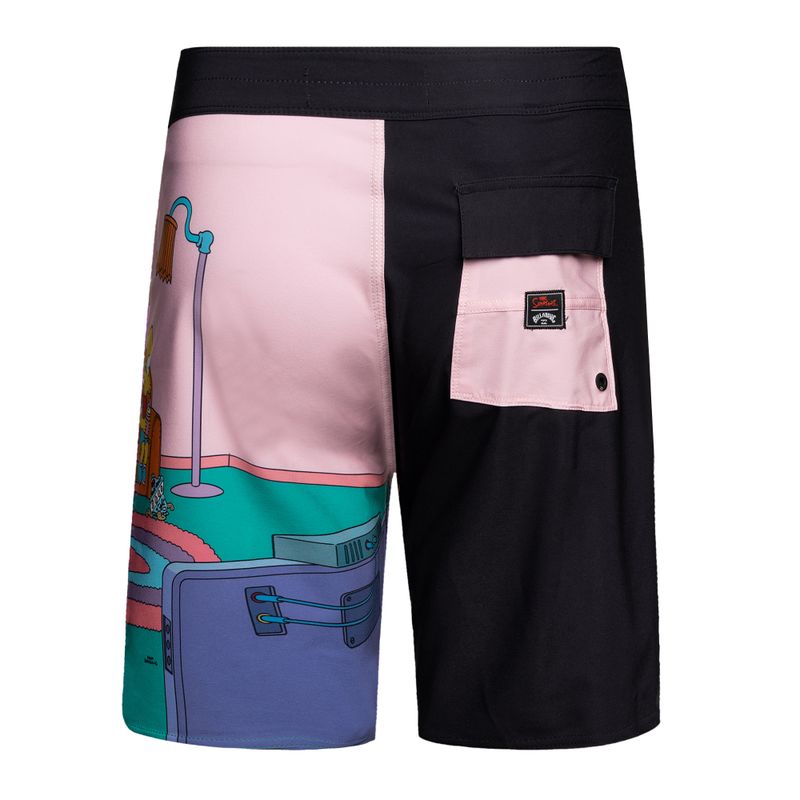 Шорти для плавання чоловічі Billabong Simpsons Family Couch black 6