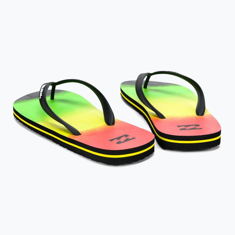 В'єтнамки чоловічі Billabong Tides Fade rasta 3