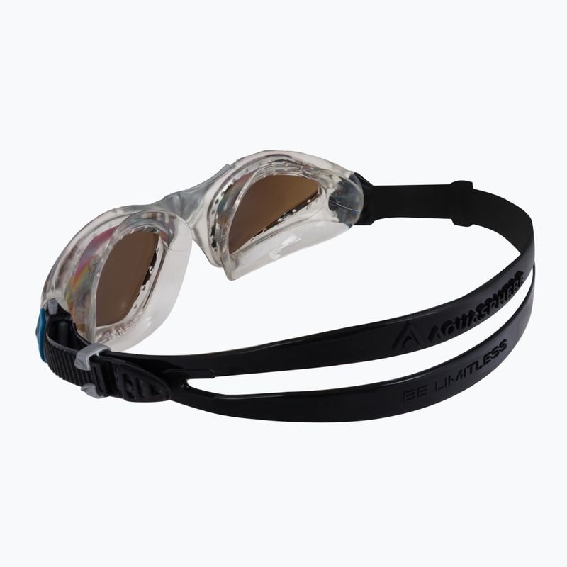 Окуляри для плавання Aquasphere Kayenne 2022 transparent/silver/brown polarized 4
