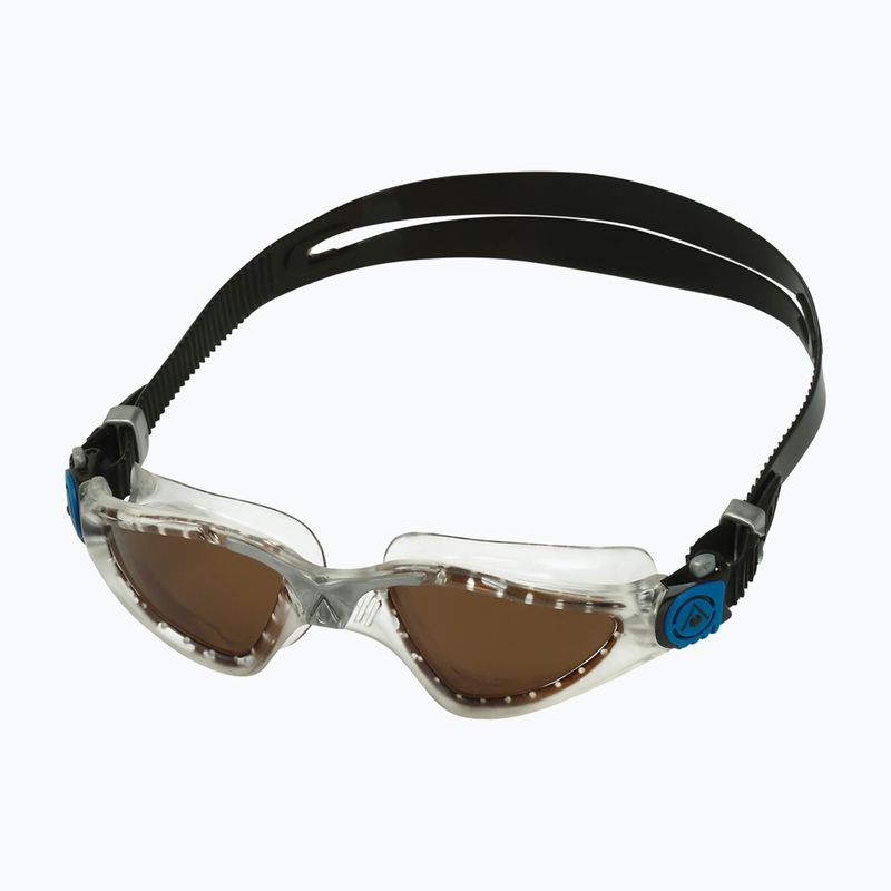 Окуляри для плавання Aquasphere Kayenne 2022 transparent/silver/brown polarized 6