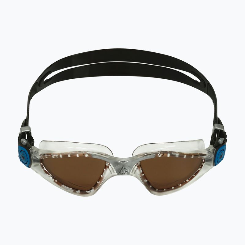Окуляри для плавання Aquasphere Kayenne 2022 transparent/silver/brown polarized 7