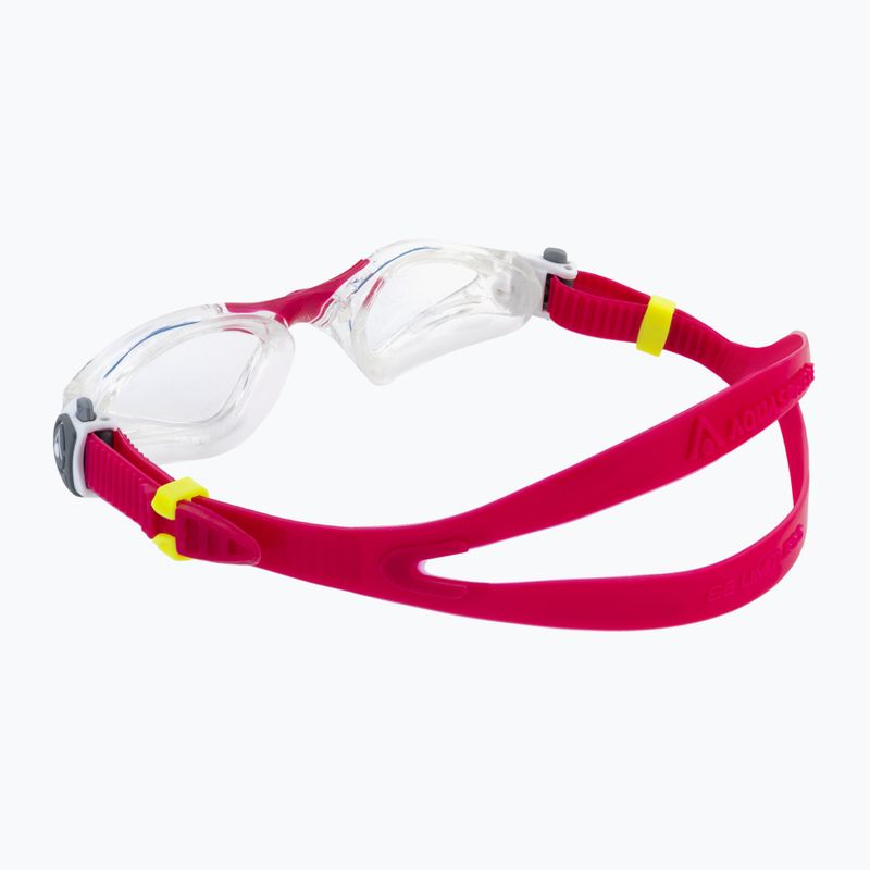 Окуляри для плавання дитячі Aquasphere Kayenne Compact 2022 transparent/raspberry/clear 4