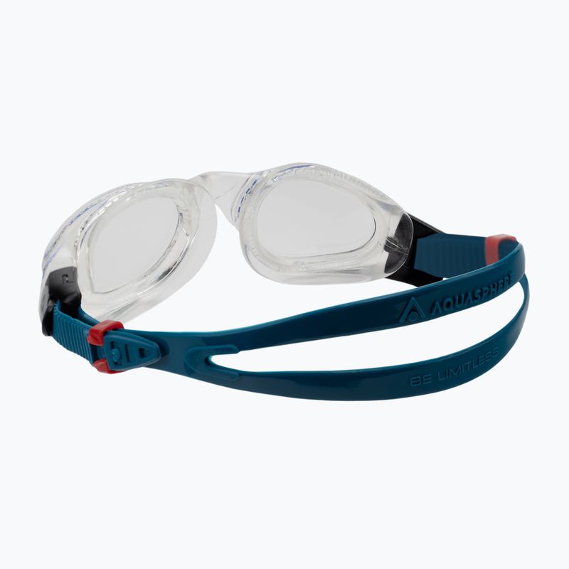 Окуляри для плавання Aquasphere Kaiman 2022 clear/petrol/clear 4