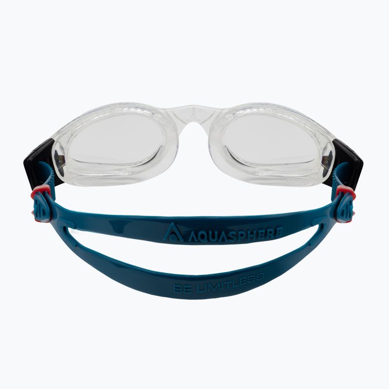 Окуляри для плавання Aquasphere Kaiman 2022 clear/petrol/clear 5