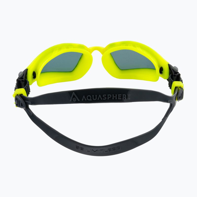 Окуляри для плавання Aquasphere Kayenne Pro 2022 yellow/yellow/dark 5