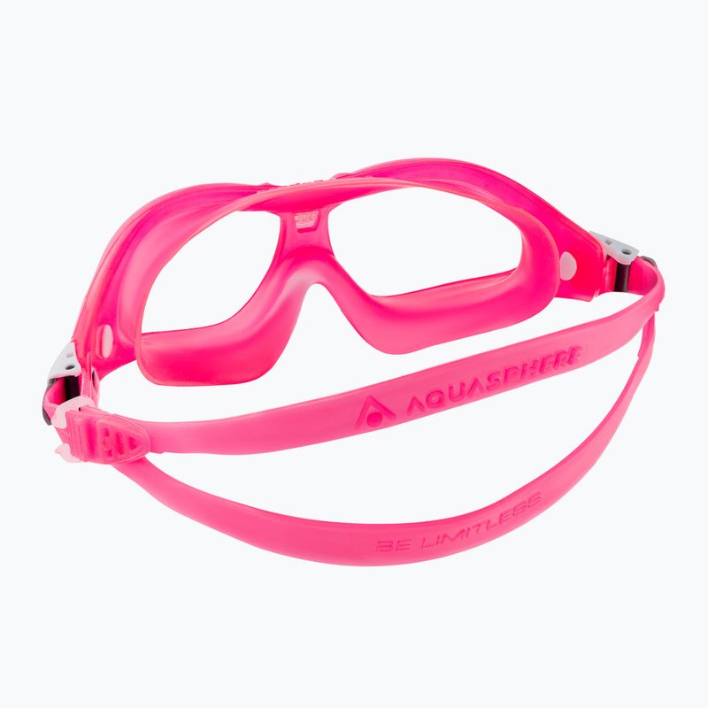 Маска для плавання дитяча Aquasphere Seal Kid 2 2022 pink/pink/clear 4