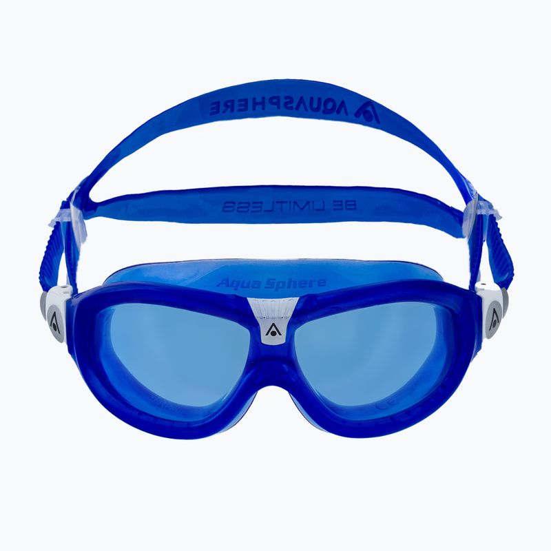 Маска для плавання дитяча Aquasphere Seal Kid 2 blue/white/blue 2