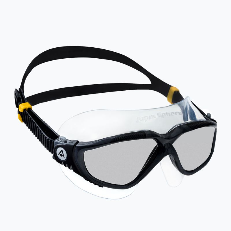 Маска для плавання Aquasphere Vista dark grey/black/mirror silver