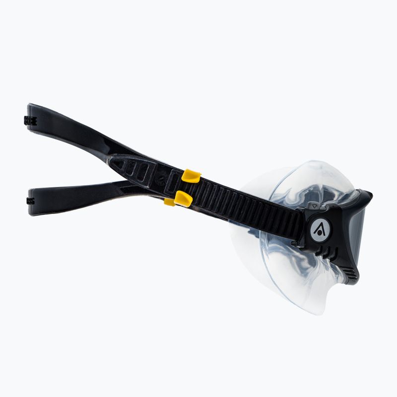 Маска для плавання Aquasphere Vista dark grey/black/mirror silver 3