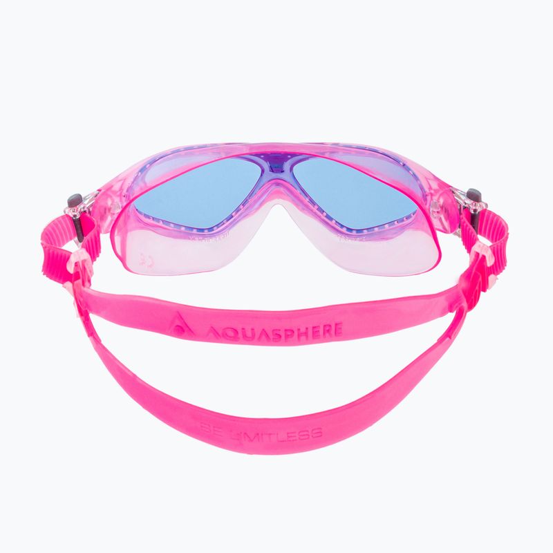 Маска для плавання дитяча Aquasphere Vista pink/white/blue MS5080209LB 5