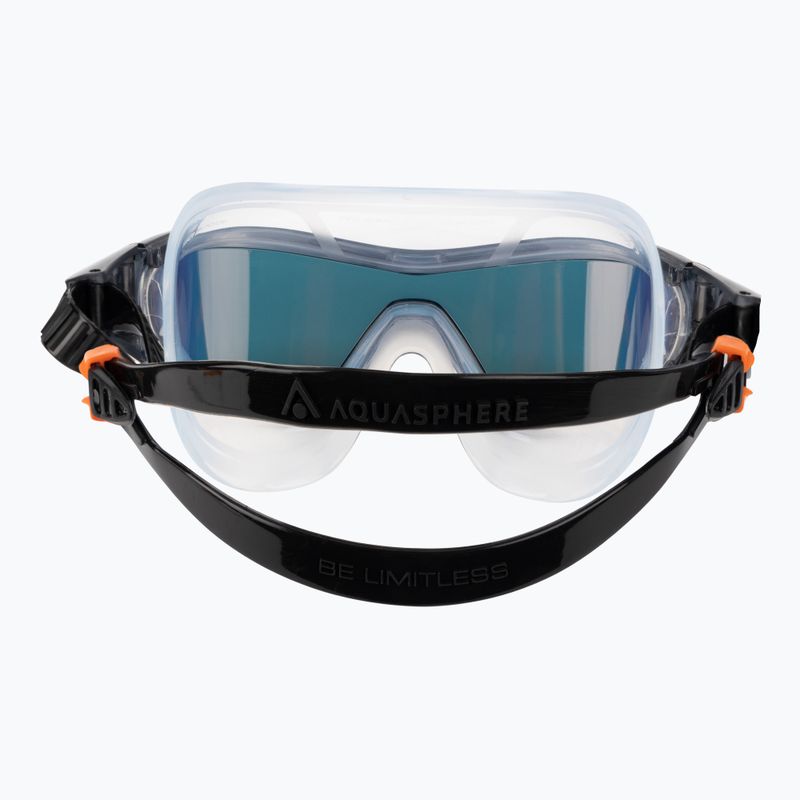 Маска для плавання Aquasphere Vista Pro dark gray/black MS5041201LMO 5