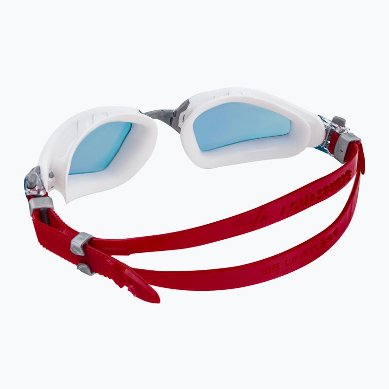 Окуляри для плавання Aquasphere Kayenne Pro white/grey/mirror red 4