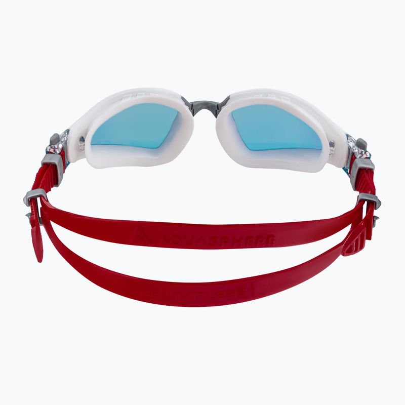 Окуляри для плавання Aquasphere Kayenne Pro white/grey/mirror red 5