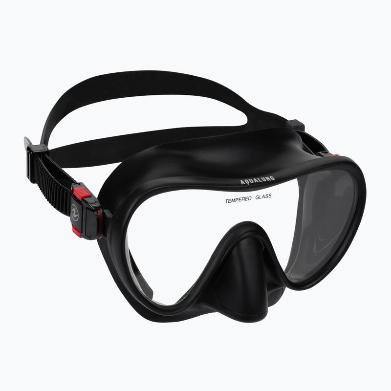 Набір для снорклінгу Aqualung Nabul Set black/black 2