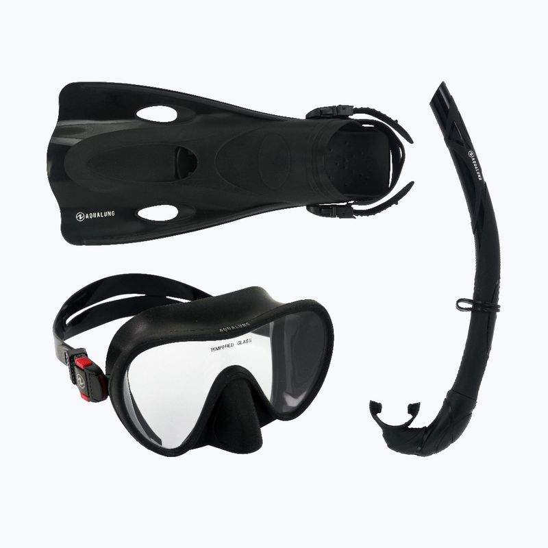 Набір для снорклінгу Aqualung Nabul Set black/black 14