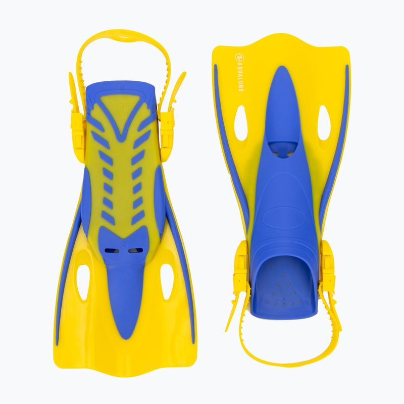 Набір для снорклінгу дитячий Aqualung Hero Set yellow/blue 8