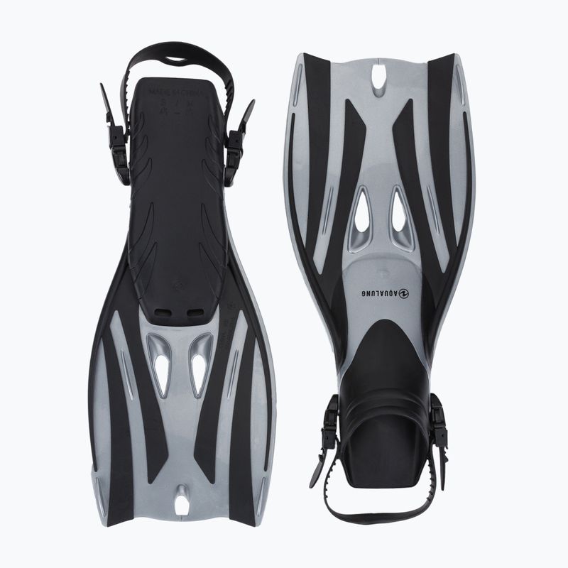 Ласти для снорклінгу Aqualung Fizz black/silver 2