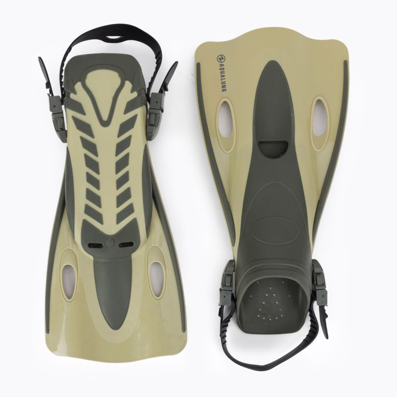 Ласти для снорклінгу Aqualung Twister sand/olive 2
