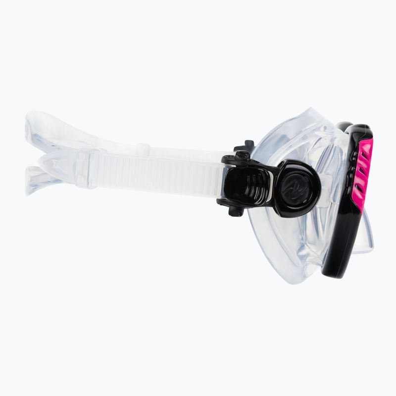 Набір для снорклінгу дитячий Aqualung Cub Combo transparent/pink 4