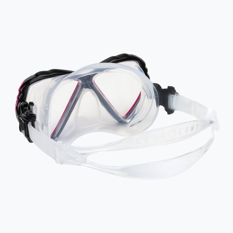 Набір для снорклінгу дитячий Aqualung Cub Combo transparent/pink 5
