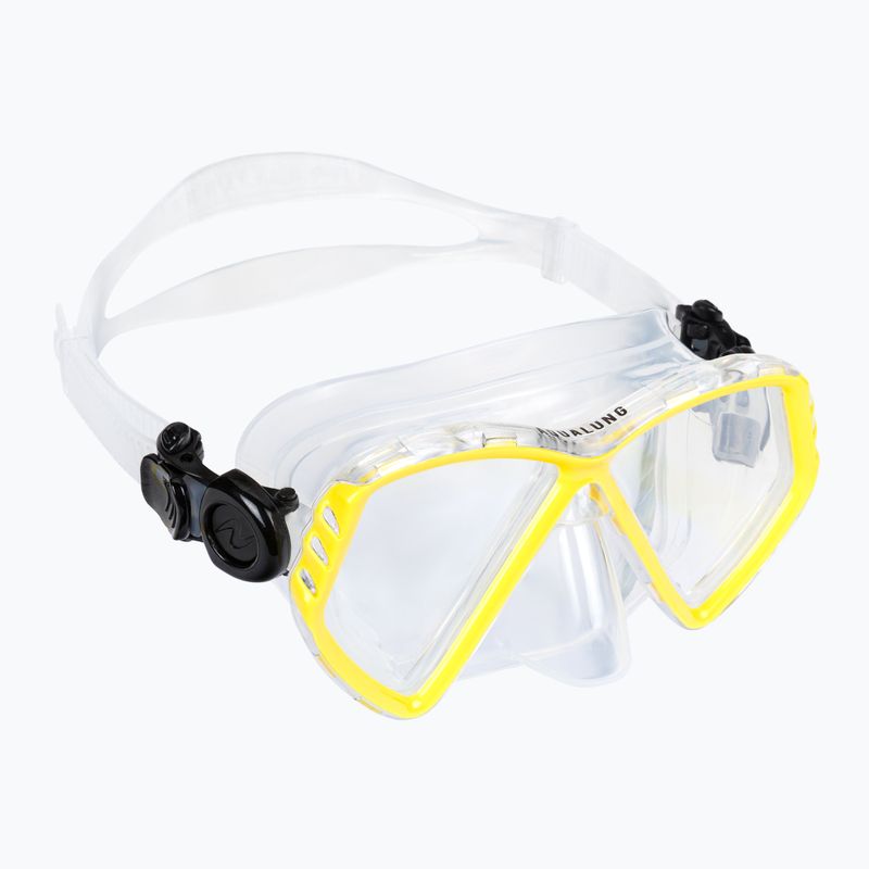 Набір для снорклінгу дитячий Aqualung Cub Combo transparent/yellow 2