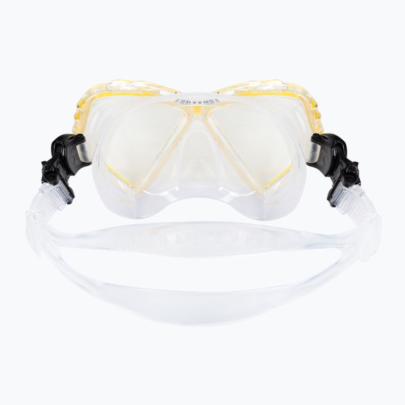 Набір для снорклінгу дитячий Aqualung Cub Combo transparent/yellow 6