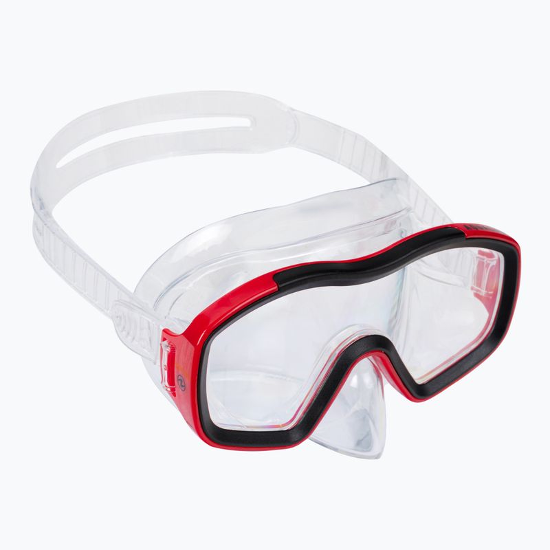 Набір для снорклінгу дитячий Aqualung Raccon Combo transparent/red/black 2