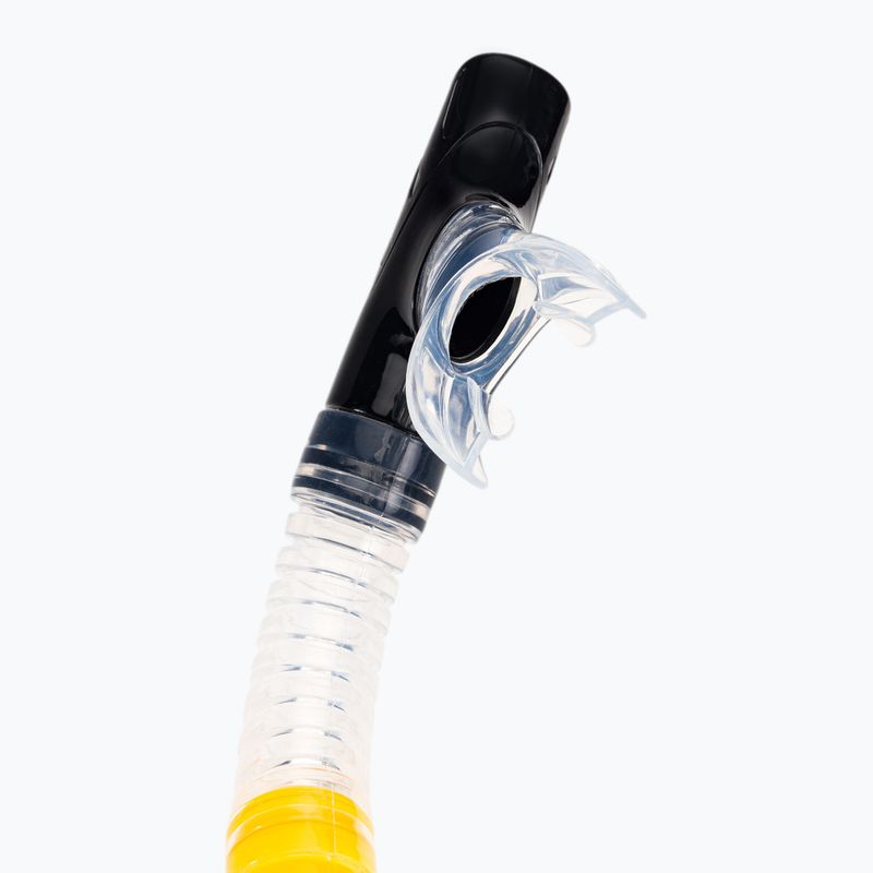 Трубка для снорклінгу Aqualung Gobi yellow/black 4