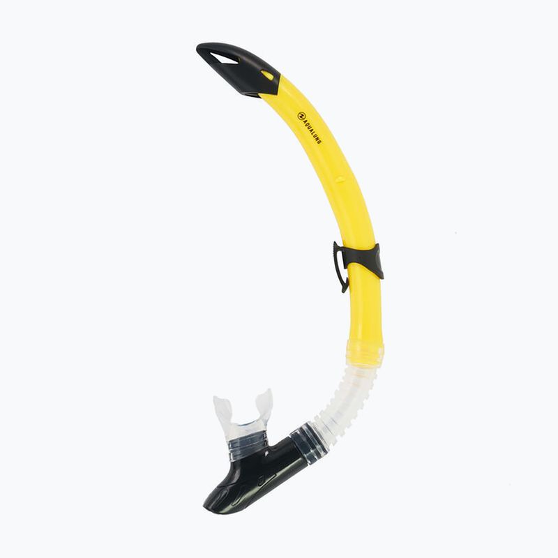 Трубка для снорклінгу Aqualung Gobi yellow/black 5