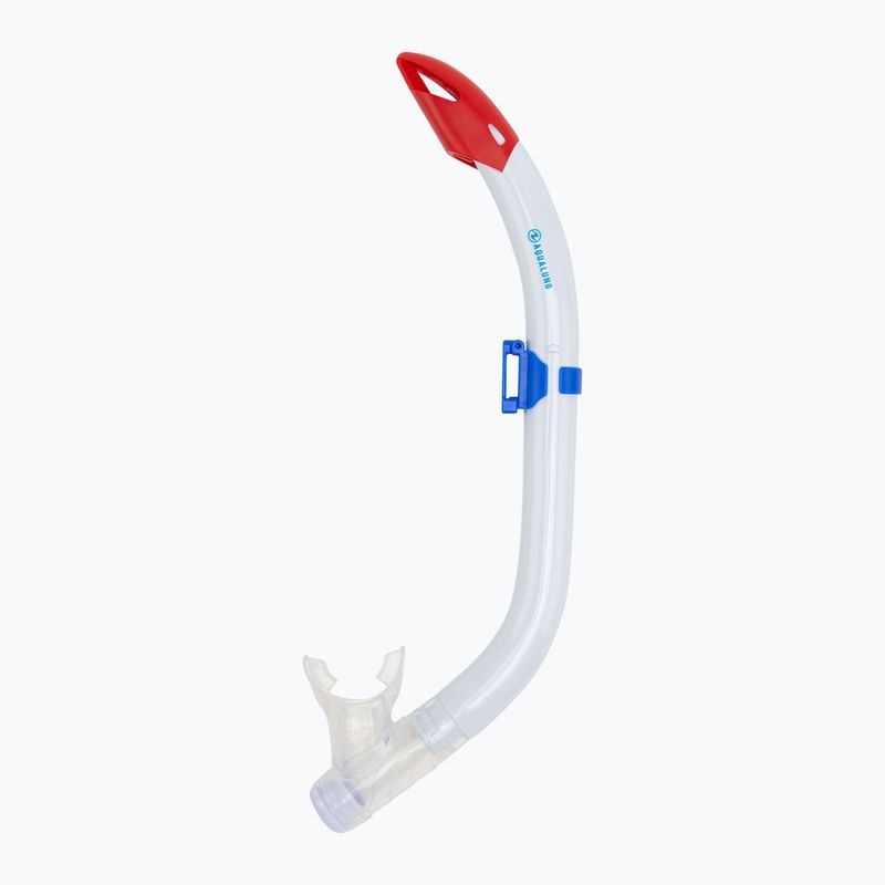 Трубка для снорклінгу Aqualung Pike white/red