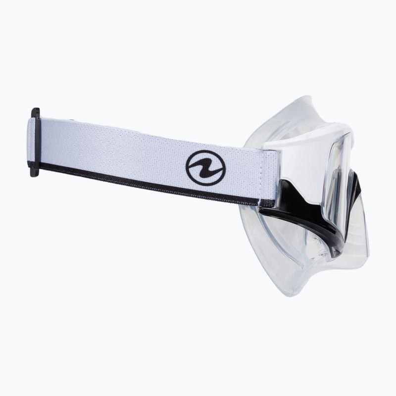 Набір для снорклінгу Aqualung Vita Set white/black 4