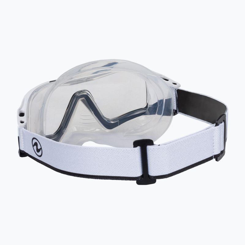 Набір для снорклінгу Aqualung Vita Set white/black 5