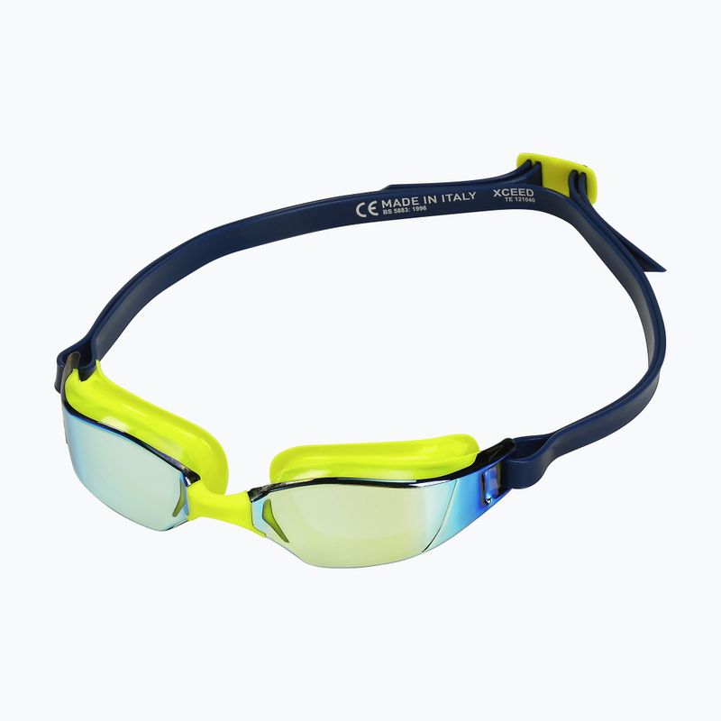 Окуляри для плавання Aquasphere Xceed bright yellow/navy blue EP3037104LMY 6