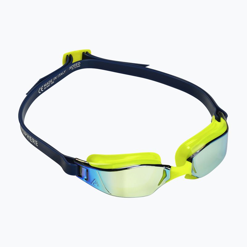 Окуляри для плавання Aquasphere Xceed bright yellow/navy blue EP3037104LMY 8