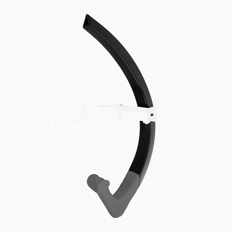 Передня трубка для плавання Aquasphere Focus Snorkel чорна/сіра