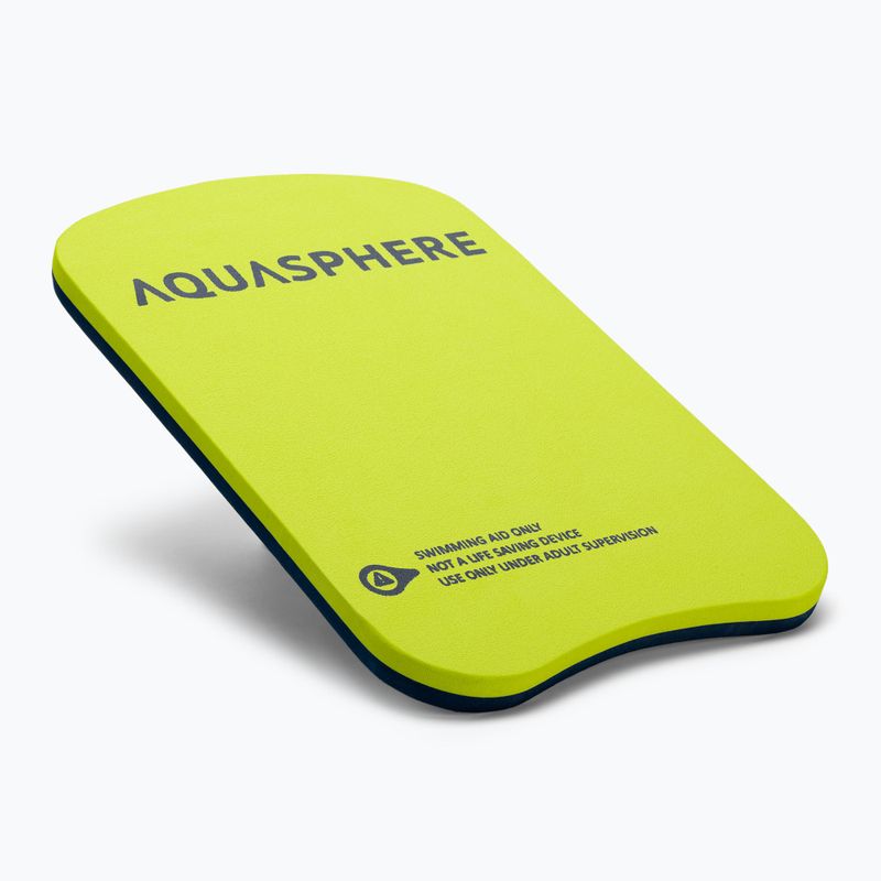 Дошка для плавання Aquasphere Kickboard navy blue/bright yellow