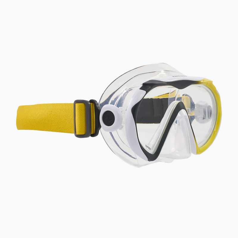 Маска для снорклінгу Aqualung Compass black/yellow
