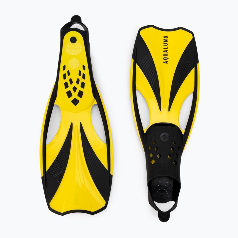 Набір для снорклінгу Aqualung Compass Set black/yellow 7