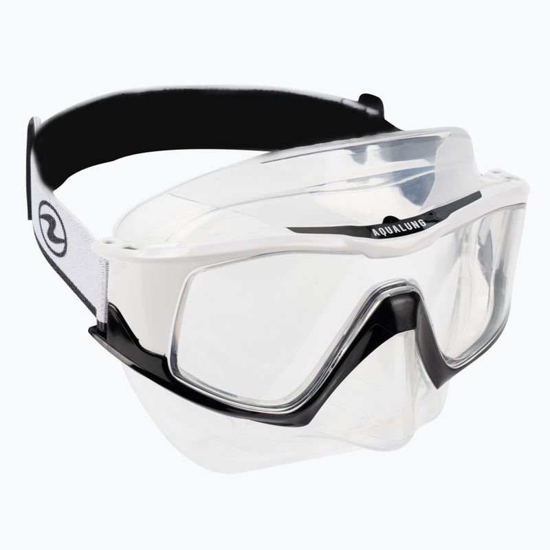 Маска для снорклінгу Aqualung Vita white/black