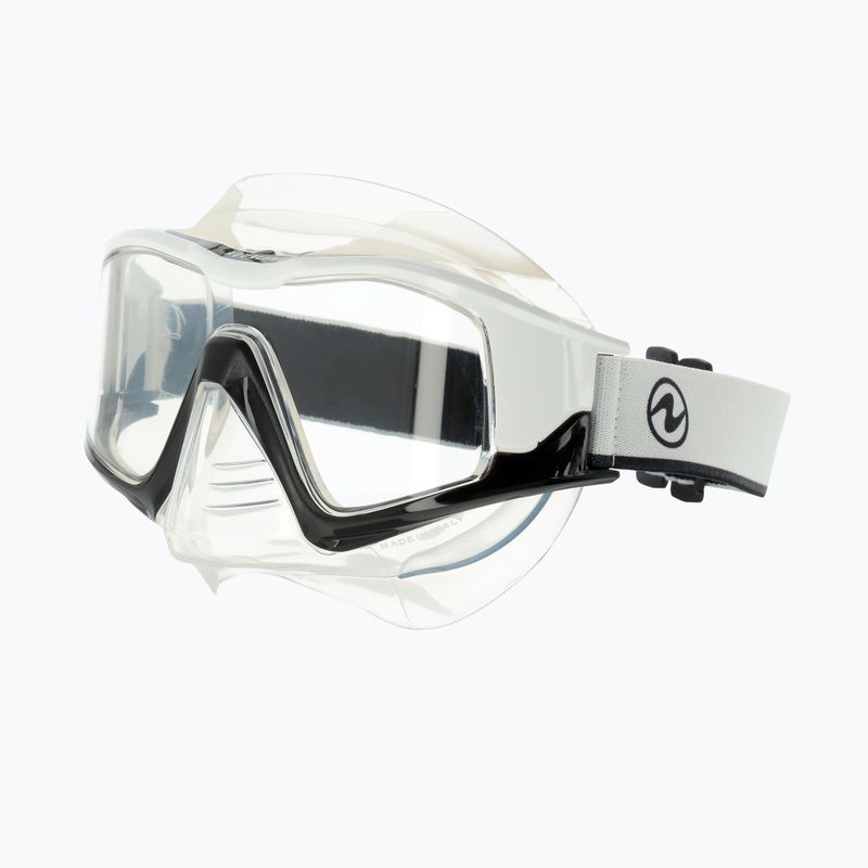 Маска для снорклінгу Aqualung Vita white/black 7