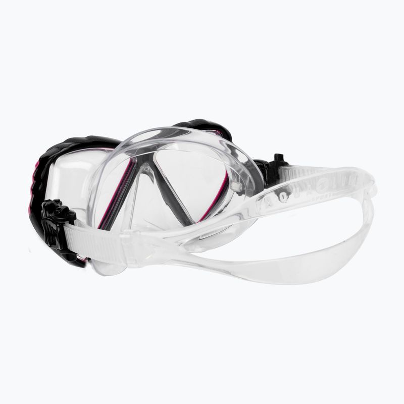 Маска для снорклінгу дитяча Aqualung Cub transparent/pink 4