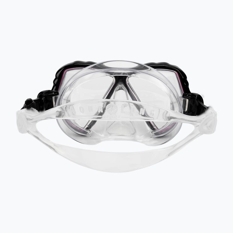 Маска для снорклінгу дитяча Aqualung Cub transparent/pink 5