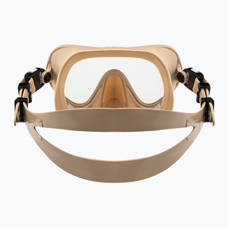 Маска для снорклінгу Aqualung Nabul beige 5