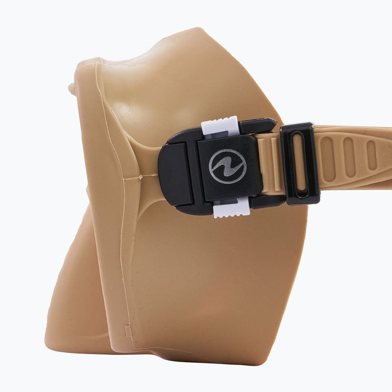 Маска для снорклінгу Aqualung Nabul beige 9