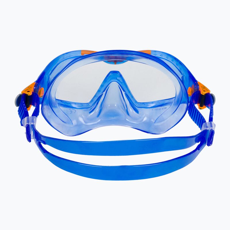 Маска для снорклінгу дитяча Aqualung Mix blue/orange 5