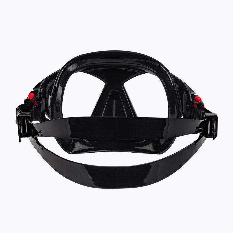 Маска для снорклінгу Aqualung Hawkeye black/pink 5